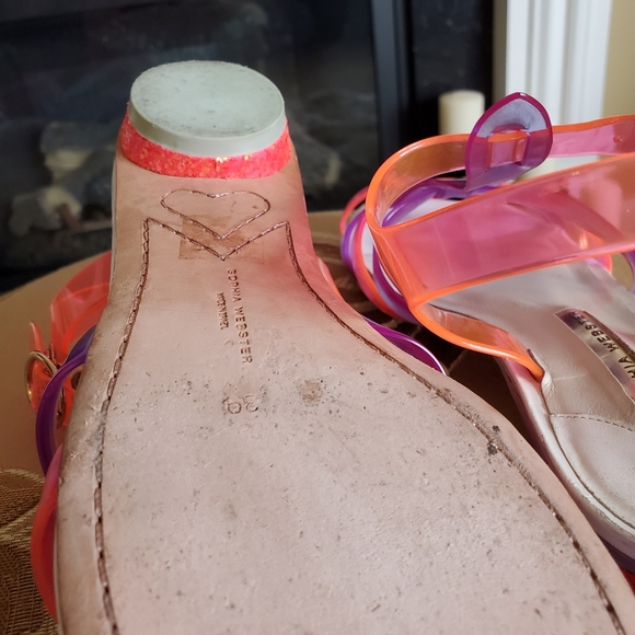 SOPHIA WEBSTER Multi Colored Jelly PVC Shoes - Picture 6 of 6